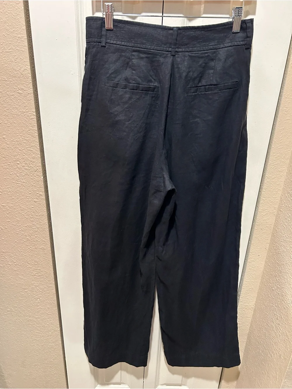 EVERLANE The Linen Way-High Drape Pant 100% European Flax , size 6